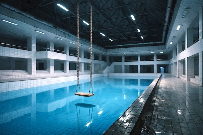 リミナルスペース風の画像　ChatGPT