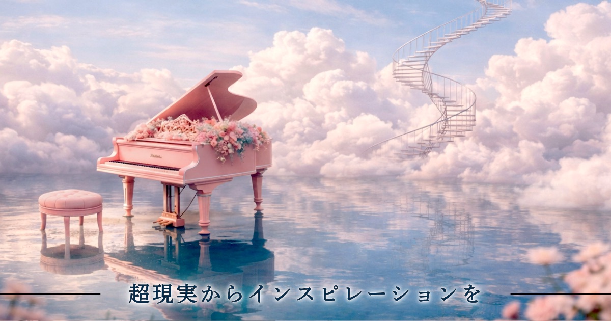 心惹かれる｜ドリームコアや超現実主義の世界からインスピレーションを！