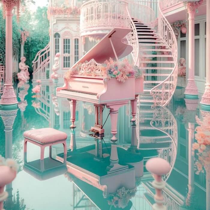 超現実主義のイラスト　ChatGPT作