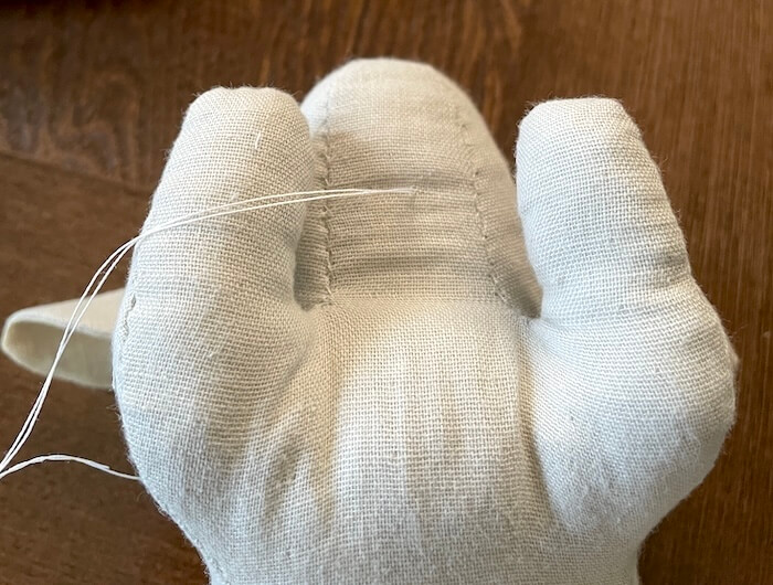 目の付け方｜うさぎのぬいぐるみの作り方