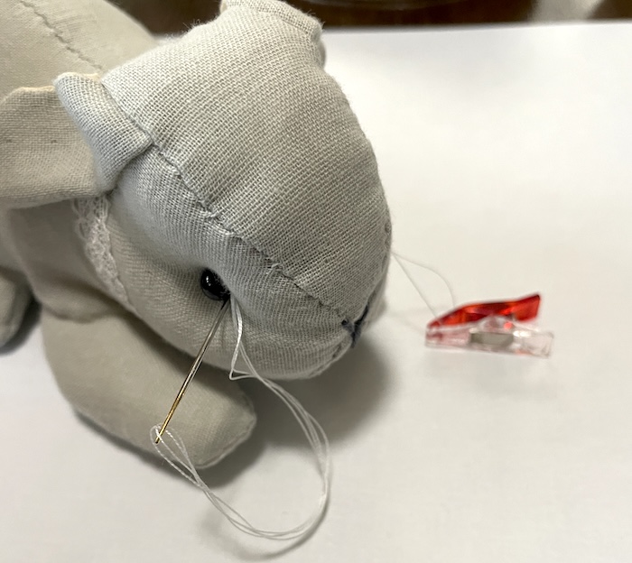 整形方法｜うさぎのぬいぐるみの作り方