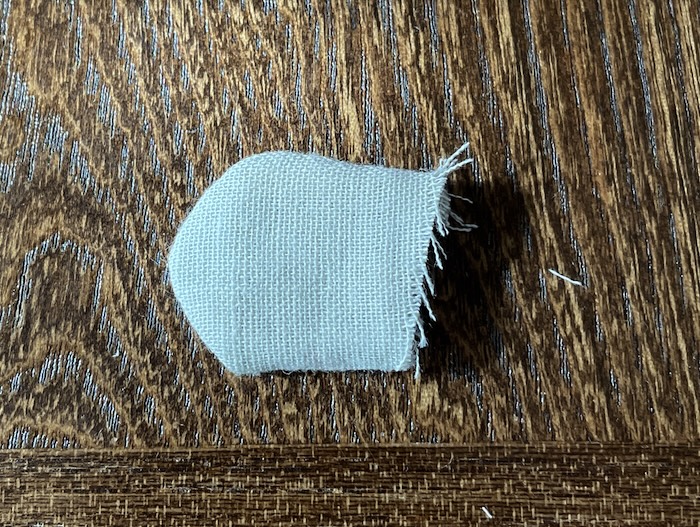 うさぎのぬいぐるみ　しっぽ