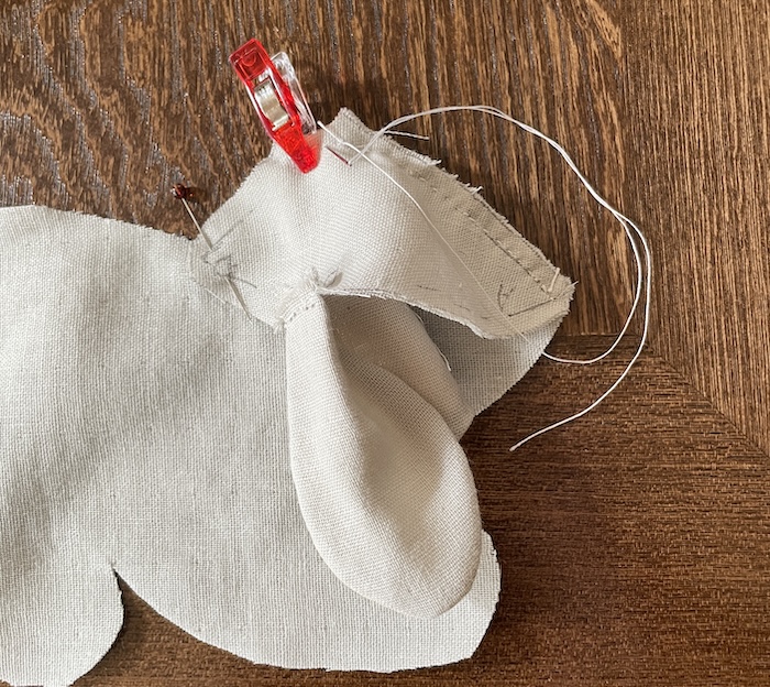 うさぎのぬいぐるみの作り方