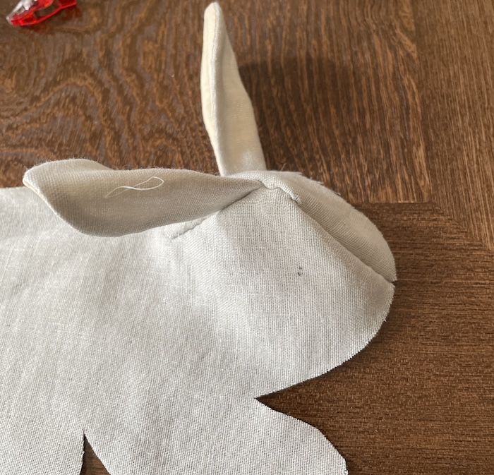 うさぎのぬいぐるみの作り方