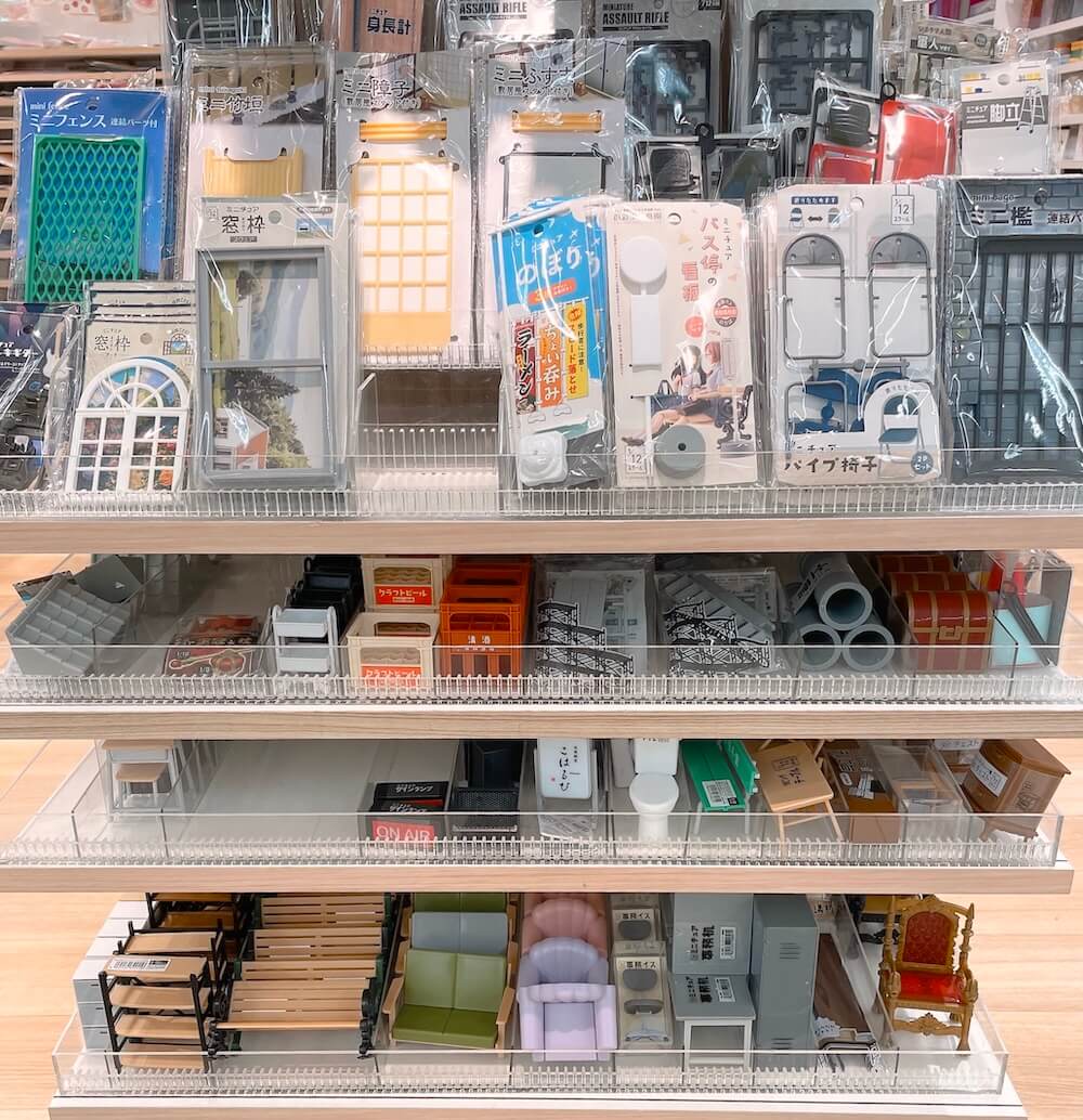 セリア　ドール・ぬい活グッズコーナー