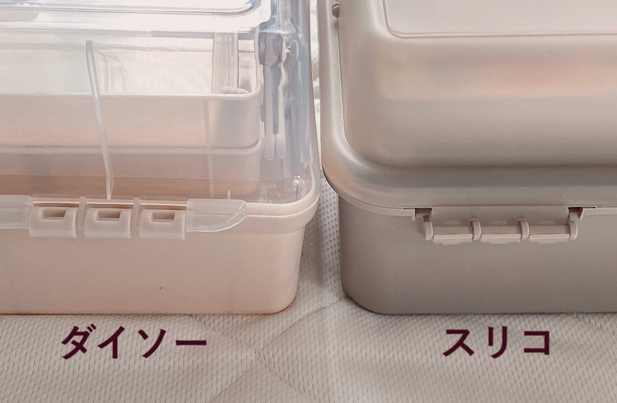 ツールボックス　蝶番部分