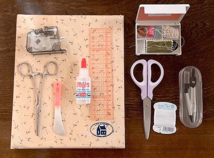 ぬい用クッション 使う道具