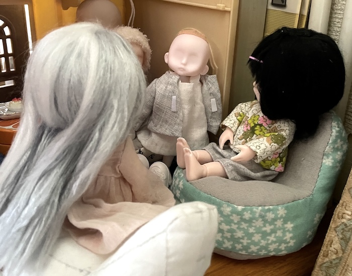 セリアドールパーツとダイソードールパーツの子たち