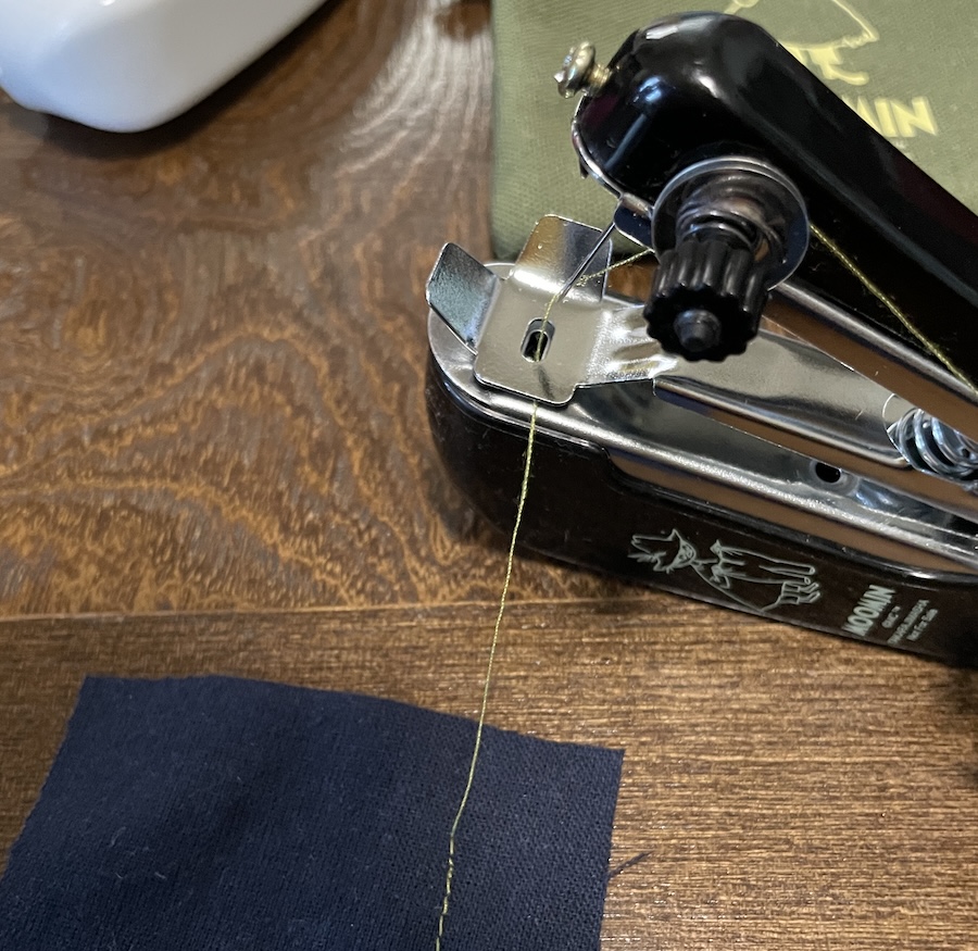 MonoMaster 2026年3月号増刊付録 スナフキンのハンディミシン 使い方