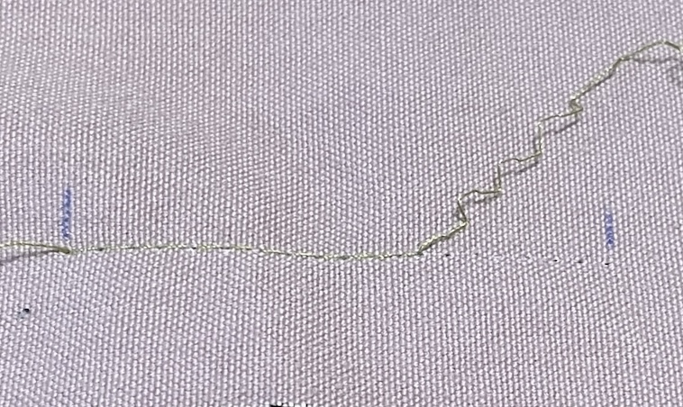 ハンディミシンの縫い目がほどける