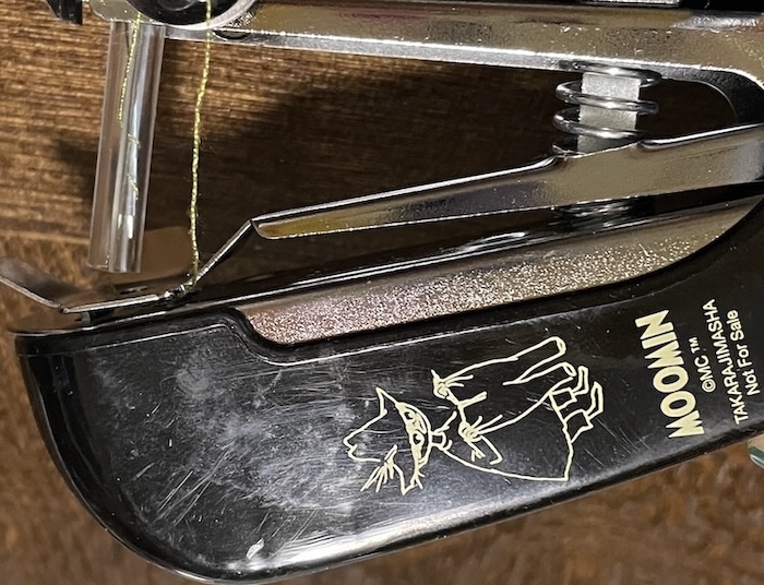 MonoMaster 2026年3月号増刊付録 スナフキンのハンディミシン 本体の傷