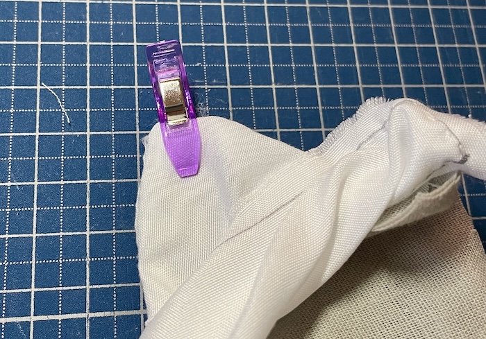 ぬいぐるみ用掛け布団の作り方|袋に縫った後の返し方