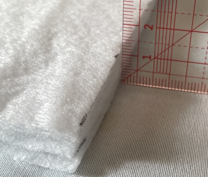 キルト芯の厚み｜ぬいぐるみ用布団の作り方