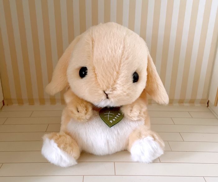 potte ロップイヤーのぬいぐるみ　正面