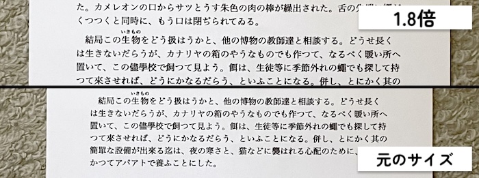 1.8倍の見え方イメージ